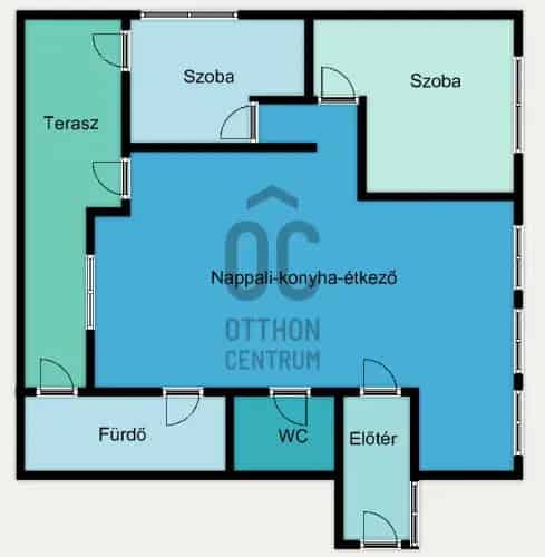 Debreceni eladó penthouse lakás Úrrétjén