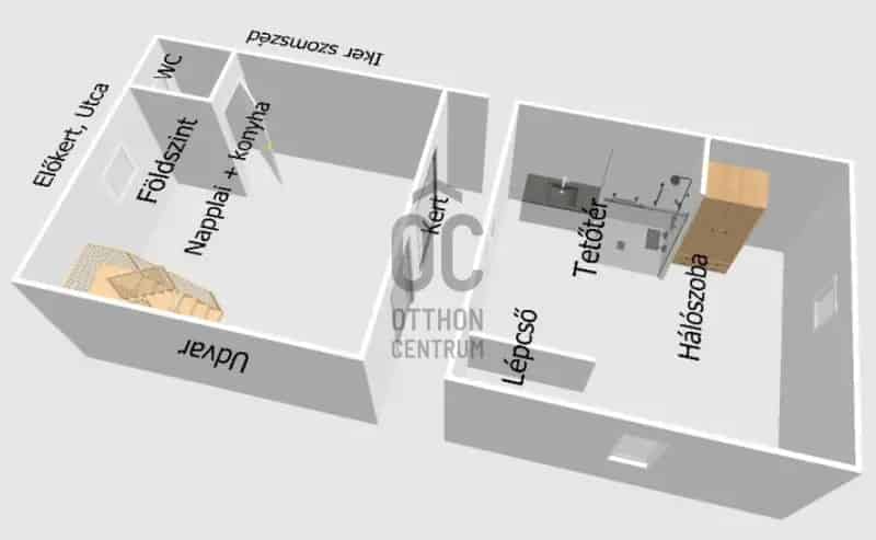 Makói eladó nyaraló apartman Maros-parton