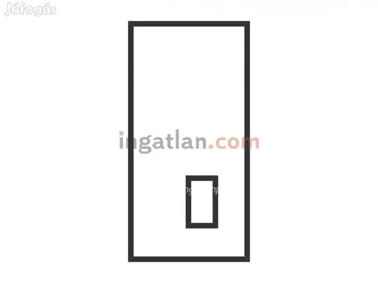 Telek eladó Tiszakécskén kis házzal 1445 nm