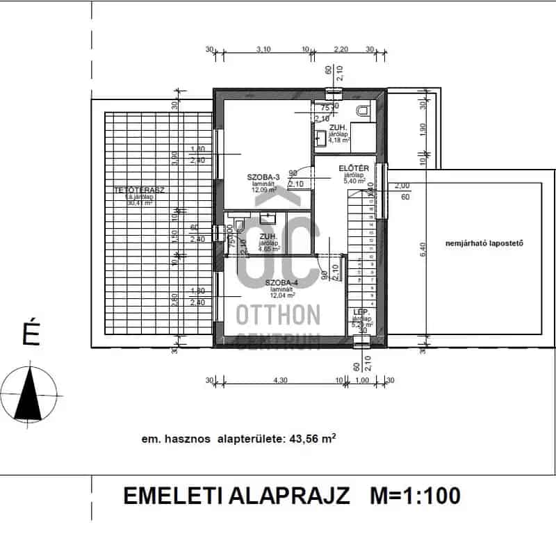 Mikepércs - 955 m2-es építési telek eladó