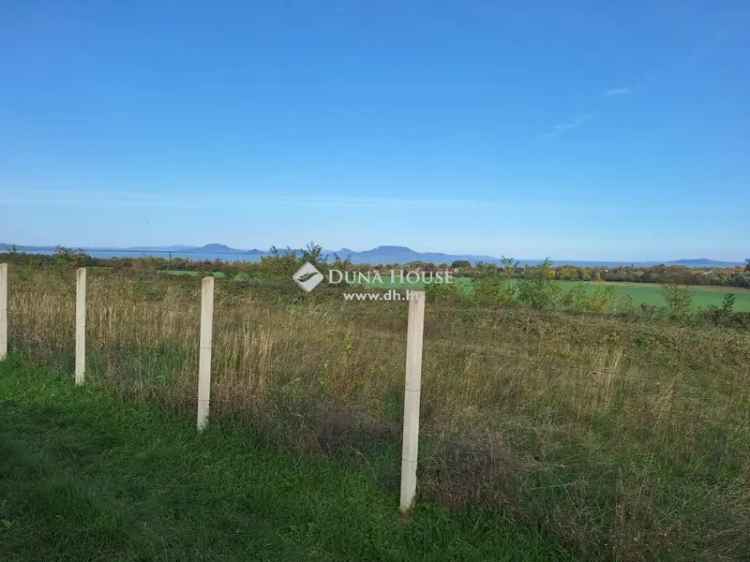 Balaton Panorámás Telek Eladó Balatonkeresztúr