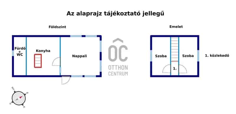Tápiószentmártoni eladó könnyűszerkezetes ház 2 hálószobával