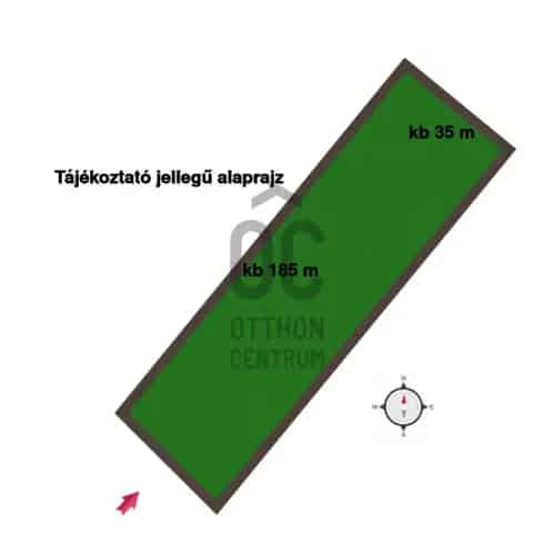 Szadai eladó telek befektetésre ipari park mellett