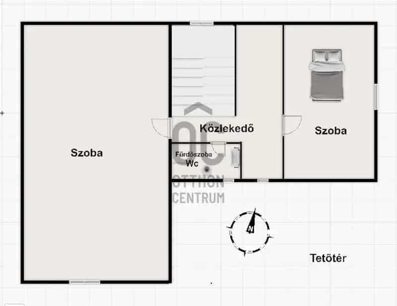 Berettyóújfalu 220 nm-es családi ház 80 nm-es üzletrésszel