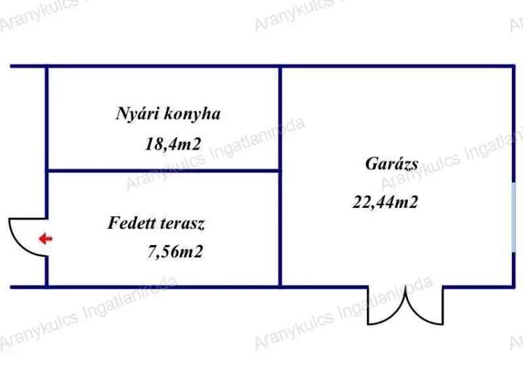 Gyulai családi ház Németvároson - 3 hálószoba, garázs