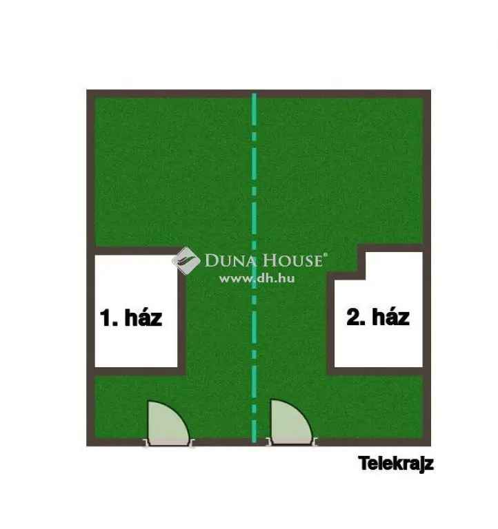 Kelenföld két ház eladó 673nm-es telken