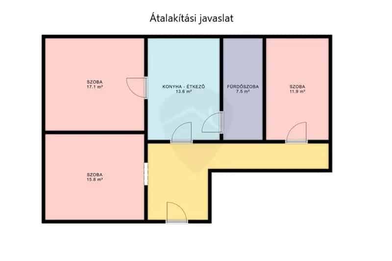 80 nm-es Felújítandó Családi Ház Nagykökényesen 3 Szobával és 1529 nm-es Telekkel