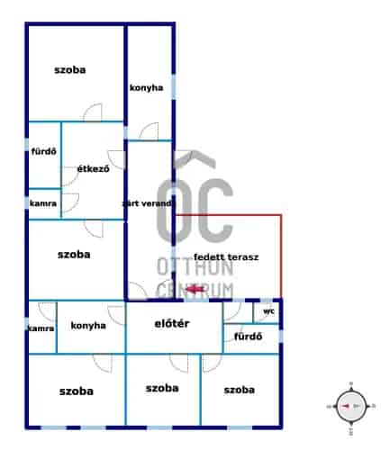 Szajki 5 szobás családi ház eladó