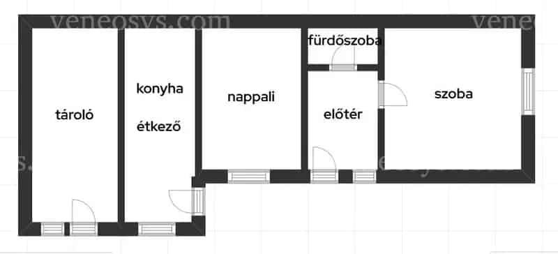 Forrói családi ház eladó - 2 szoba, felújított, csendes helyen