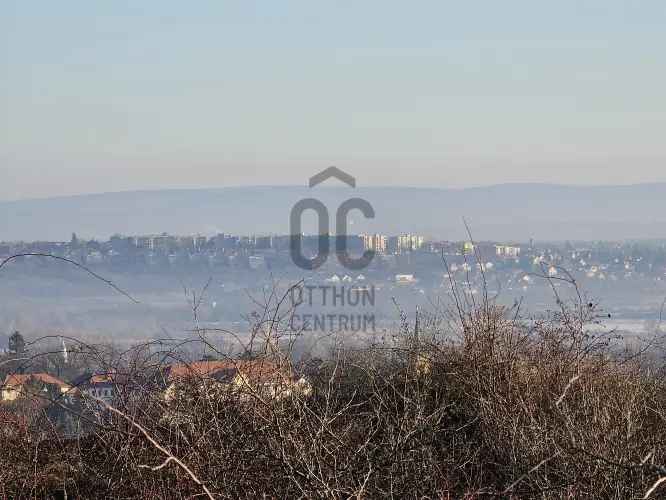 Pomázi eladó telek panorámával 1215 m2