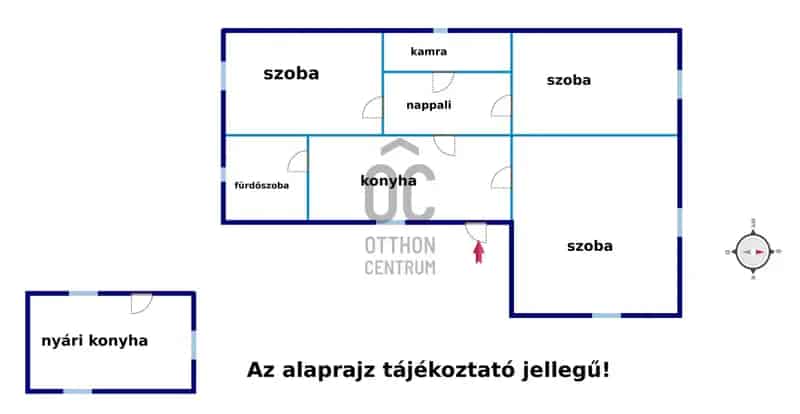 Sülysáp családi ház eladó 3 szoba 72nm