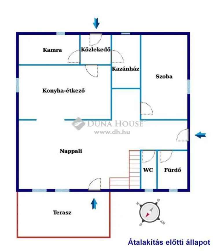 Tatai családi ház eladó Öreg-tó közelében 197 nm