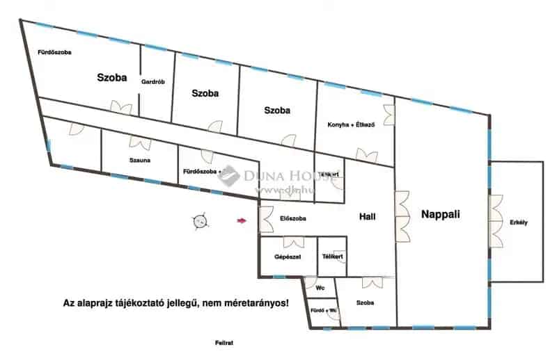413 m2-es Luxus Nagypolgári Lakás Budapest Belvárosában Panorámás Terasszal