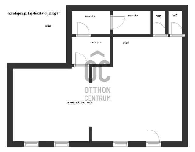 Zagyvarékasi eladó kereskedelmi ingatlan, UZ017643