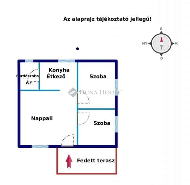Fonyód Központi, Felújított 2 Szobás Ház Eladó