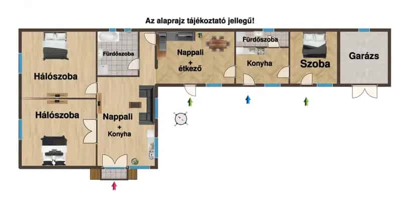 Nyírmeggyesi családi ház eladó - 146 nm - nagy telek