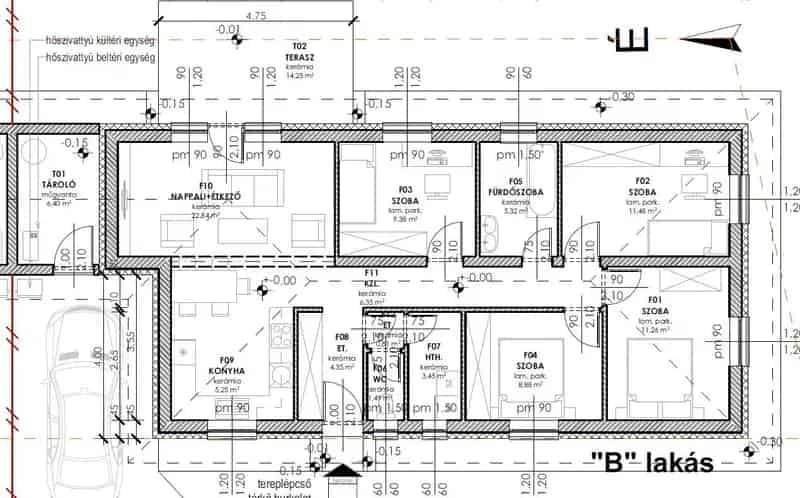 Kiskunlacháza Ikerház Eladó 115nm 4 Szoba 472nm Telek