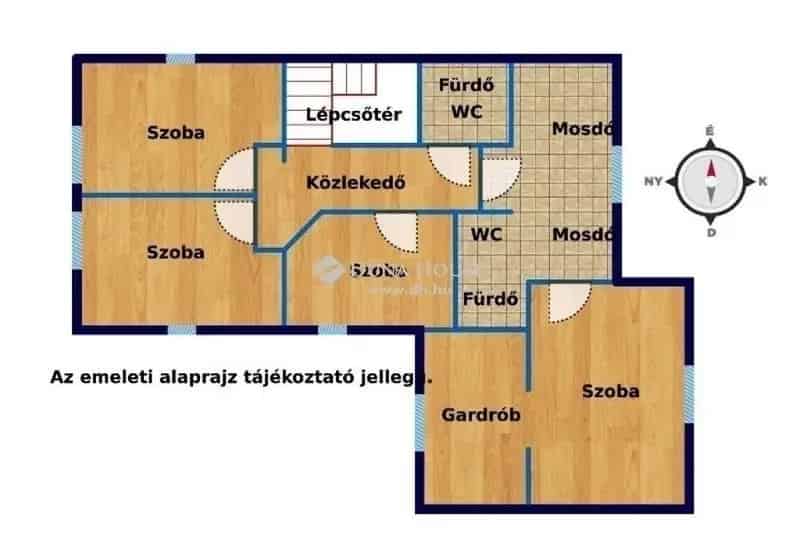 Angol stílusú családi ház Gödön Duna-közelben