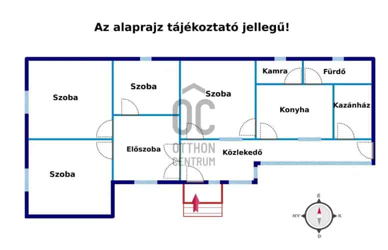 Fityeházi családi ház eladó 4 hálószobával