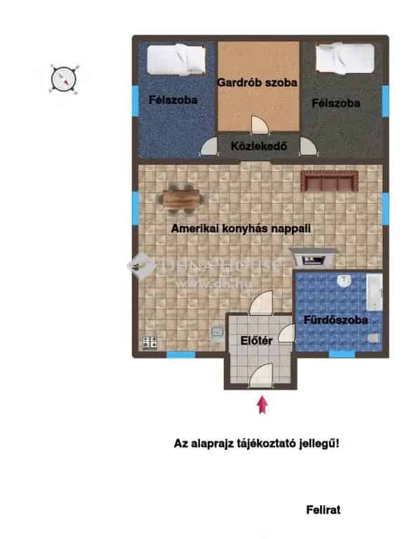 Felujítandó családi ház Üllőn 888m2-es telken