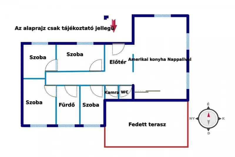 101m2-es 4 hálószobás családi ház eladó - A++ energiahatékonyság