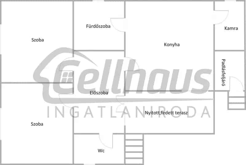 Celldömölk 70 nm-es családi ház eladó