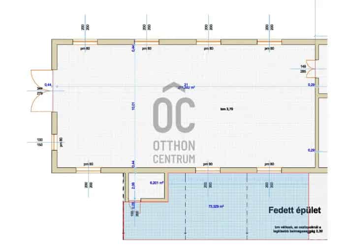 Nagykanizsa Belváros Üzleti Ingatlan Kiadó 217 nm