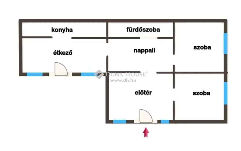 Eladó családi ház Szerencs közelében 2 szoba nappalival hatalmas telekkel