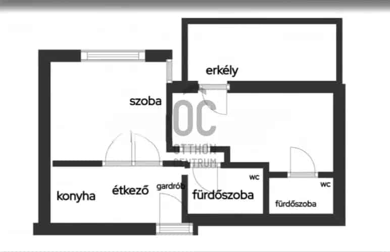 Budapest XIII kerület Riverloft lakópark eladó lakás 47nm 2 szoba