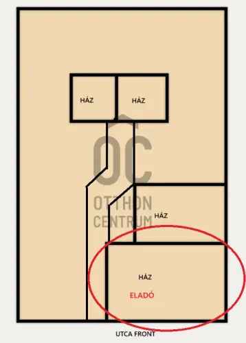 Budapest XV kerület Rákospalota 65 nm-es 2 szobás felújított házrész eladó