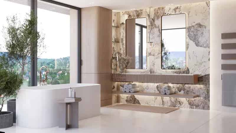 Panorámás Wellness Villa II kerületben - Luxus Otthon