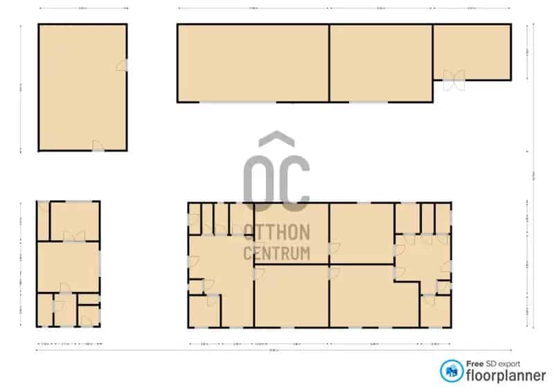 Váci iroda raktár komplexum eladó 662 m2 1679 m2 telekkel