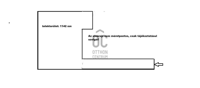 Monori eladó telek 1142 nm LKE3 30 beépíthetőség ikerház