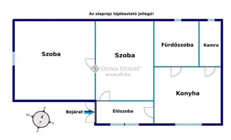Budaörs 54nm-es családi ház eladó 263nm-es telken