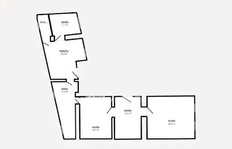 90m2-es 4 szobás családi ház eladó Szentistvánban
