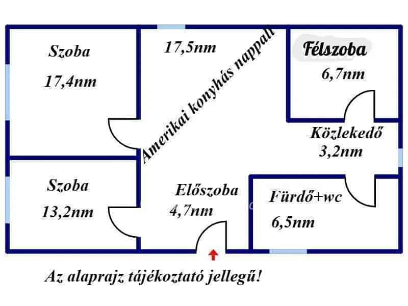 Hatvanban eladó részben felújított családi ház