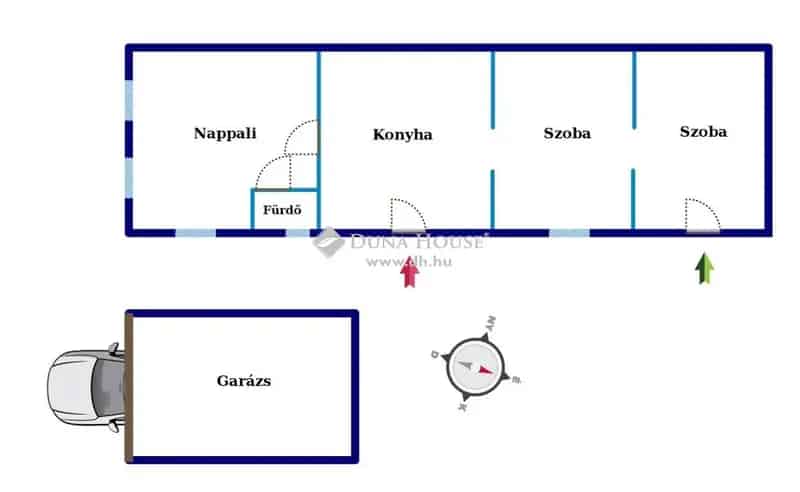 70 nm-es családi ház eladó Lánycsókon