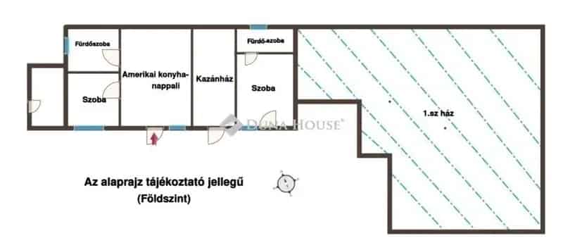 Vecsés családi ház 3 lakrész 50 kW gáz cirkó klíma több generációnak