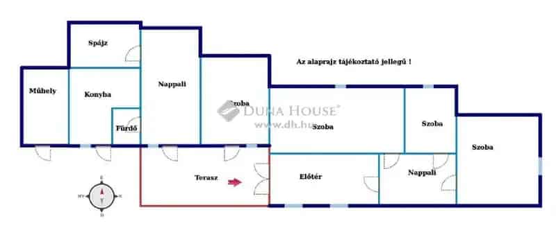 4 szobás családi ház eladó Inkán - 138nm - 6226nm telek - 2 garázs