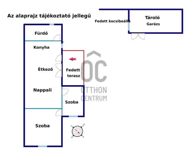 Berhidai családi ház eladó felújítva 110 nm 3159 nm telekkel