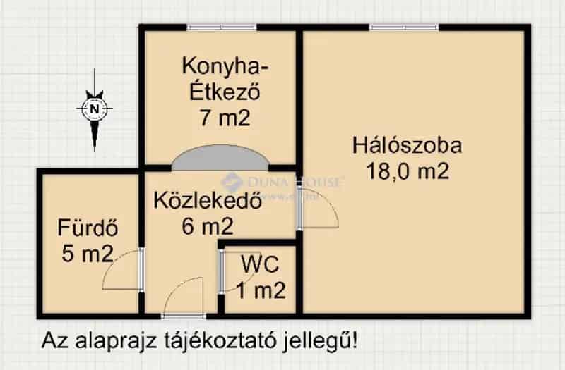 37 nm-es felújított lakás eladó Nagykanizsán