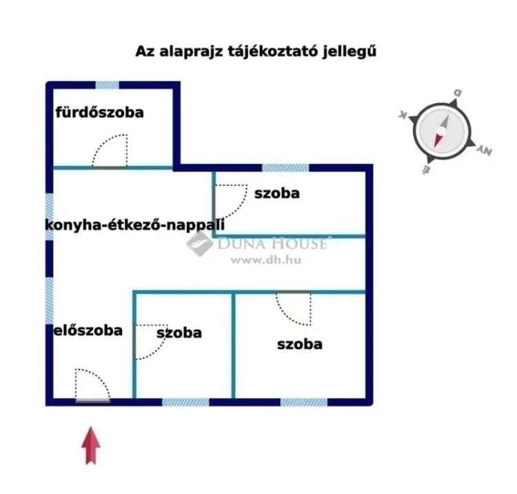 80 m2-es 4 szobás családi ház Szigetszentmiklóson