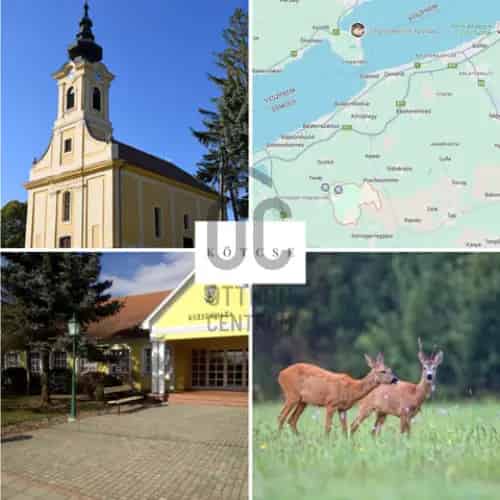 Kötcsei eladó telek 1458 nm Lfk övezet