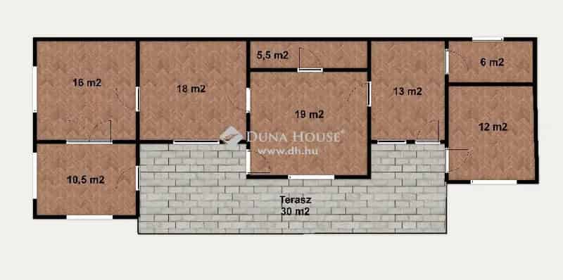 Domsod 100 m2-es felujitando haz 3088 m2-es telken elado