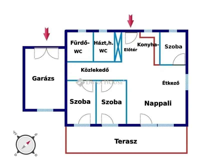 Zsámbék Újépítésű Ikerházak - Nappali + 3 Szoba - Garázs - CSOK