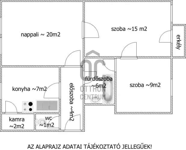 Bajai eladó lakás, H490329