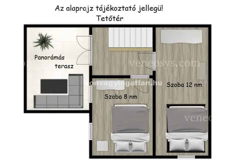 Vízparti nyaraló Tassban Dunai panorámával