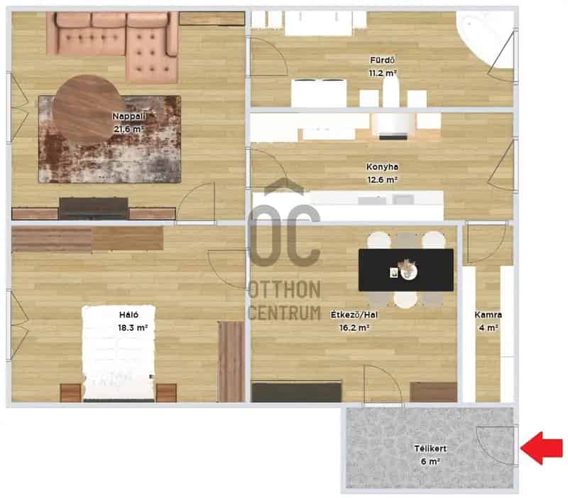 Bicskei családi ház eladó 92 m2 833 m2 telekkel