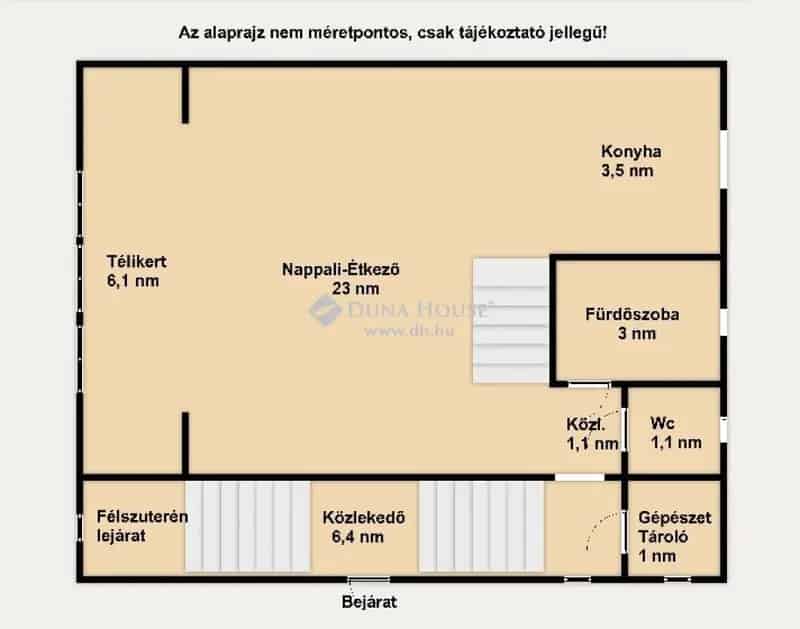 Diósjenő 3 szobás családi ház eladó