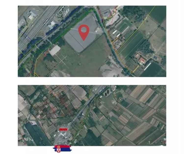 Röszke ipari terület eladó - M5 autópálya, vasút közelsége